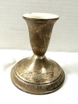 VTG Raimond Sterling Silver Weighted Candlestick holder  - $51.48