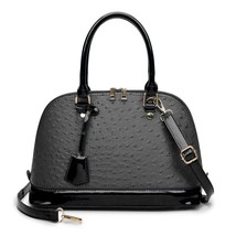 Top-handle Bags for Women Brand Designer Handbag Large Ostrich Pattern Shoulder  - £42.86 GBP