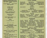 Hotel Congress &amp; Annex Coffee Shop Dinner Menu Chicago Illinois 1933 - £45.22 GBP