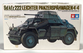 Tamiya-Sd.kfz222 Leichter Panzerspähwagen 4x4-Commander Figure-Model-1:3... - £25.71 GBP