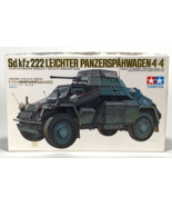 Tamiya-Sd.kfz222 Leichter Panzerspähwagen 4x4-Commander Figure-Model-1:3... - $611.46 MXN