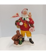 Danbury Mint USC Trojans Southern California Santa Mascot Christmas NCAA... - £66.65 GBP
