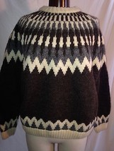 Paul James England Sweater 100% Pure Wool Sweater Size Medium - £100.01 GBP