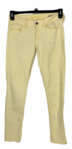 Women Yellow Denim Jeans Ladies Casual Jeans w/ Four Pockets Size 5 + FR... - $20.52 CAD