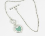 Return to Tiffany Love Blue Enamel Heart Tag Charm Toggle Bracelet - $249.00