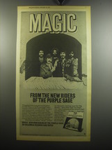 1975 New Riders of the purple Sage Album Brujo Advertisement - Magic - £14.78 GBP