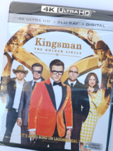 Kingsman The Golden Circle 4K Ultra HD + BluRay + Extras Brand New Elton John - £12.39 GBP
