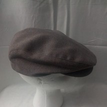 Vintage Country Gentleman Trav&#39;ler Wool Newsboy Cabbie Flat Hat Cap Plai... - $19.79