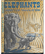 Vintage 1946 Elephants HB w/out dj-Herbert S. Zim, Pictures by Joy Buba-... - $15.00