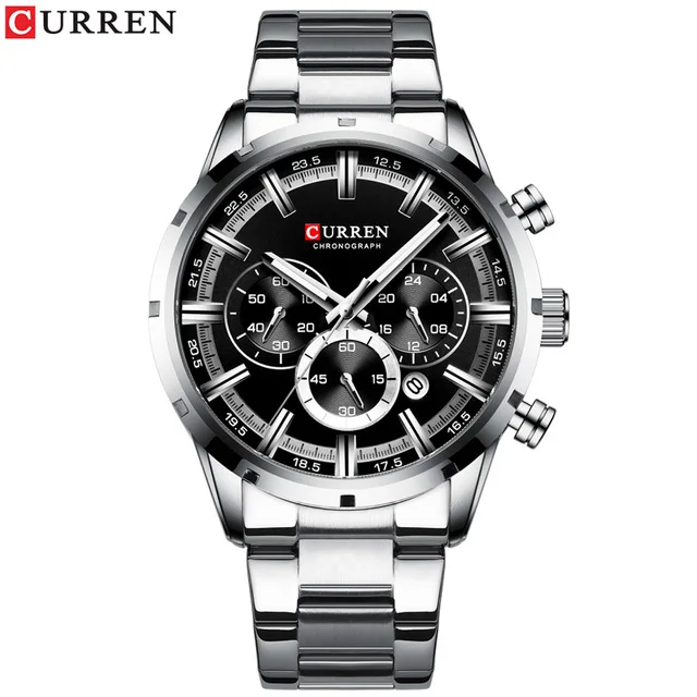 Zeetech Reloj Relogio Top Quality Business CURREN 8355 Quartz Wrist Watc... - $47.13 CAD