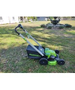 Greenworks 60V 25” Cordless Self-Propelled Lawn Mower Display Model MO60l03 - $617.16 CAD
