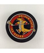 Golden Gate Ice Arena Official Hockey Puck Collectible Souvenir Promo NH... - $49.45