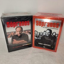 New Hbo The Sopranos Complete Boxed Sets Seasons 1 &amp; 2 Vhs Vintage 1ST Edition - $29.69