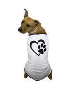 HEART PAW Dog T-Shirt - £24.27 GBP