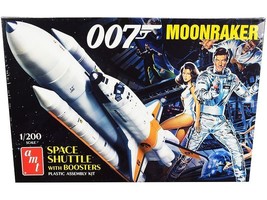 Skill 2 Model Kit Space Shuttle with Boosters &quot;Moonraker&quot; (1979) Movie (James B - £43.27 GBP