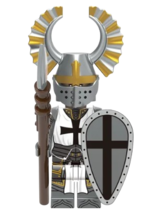 KLIVT Medieval Teutonic Knight XH2001 Exclusive Minifigure Toy For Gift  - £3.34 GBP