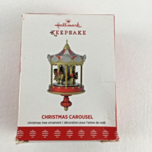 Hallmark Keepsake Christmas Carousel Tree Ornament Merry Go Round 2017 New - £31.10 GBP