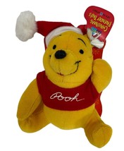 Pooh Christmas Friendly Tales Plush with Book 1998 - $9.74