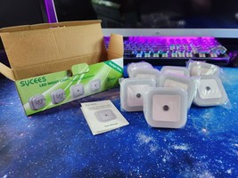 Sycees Led Night Light Sensor Pack Of 8 - £12.10 GBP