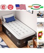 Twin Elevated Air Mattress with Carrying Bag - Perfect for Guests &amp; Camping - $2,769.30 MXN