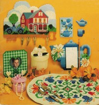 Plastic Canvas 12 Month Coaster Place Mats Key Holder Tea Pot Tissue Box... - $12.99