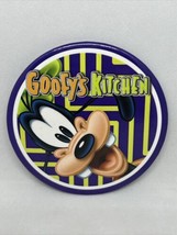 Disneyland Goofy&#39;s Kitchen Dining Button Pin Perfect for Goofy Lovers - £2.22 GBP