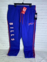 Ultra Game NFL Buffalo Bills Game Day Jogger Pants Sweatpants Blue Mens Size XL - £43.89 GBP