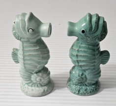 Vintage Collectible Salt and Pepper Shakers Seahorse - $9.70