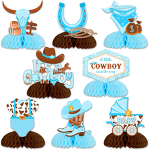 Cowboy Honeycomb Centerpieces - Western Centerpieces for Tables, a Littl... - $22.51