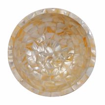 Wonderlist Handicrafts Mother of Pearl Bathroom Accessories Designer Bat... - £26.28 GBP