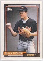 M) 1992 Topps Baseball Trading Card - Mark Williamson #628 - £1.54 GBP