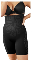 Maidenform Flexees High Waist Thigh Slimmer #FL0072 Cool Comf Black Sz 2XL Nwt! - £18.43 GBP