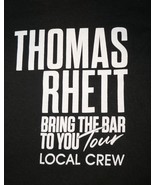 Thomas Rhett Bring The Bar to You Tour Local Crew  XL T-Shirt - €25,41 EUR