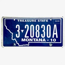  United States Montana Yellowstone County Passenger License Plate 3 20830A - £13.23 GBP