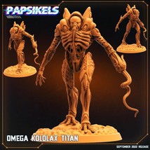 3D Printed Papsikels Cyberpunk Sci-Fi Omega Kololax Titan - 28mm 32mm - £10.28 GBP+