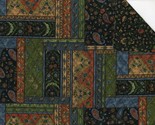 Double-Face Quilted Reversible Mosaic Mist 42&quot; Wide Fabric by Yard D271.23 - $22.95