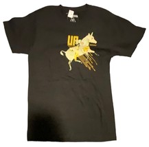 Vintage Upper Playground Men&#39;s T-shirt Unicorn Print Size Small - £19.32 GBP