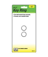 HY-KO PROD Split Key Ring, 2 Pack, 1/2&quot; (KC101) - $526.01 MXN