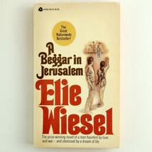 Beggar In Jerusalem by Elie Wiesel First Printing 1971 Vintage Israel Classic
