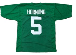 Paul Hornung Personnalisé Vert College Football Jersey - £38.31 GBP