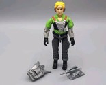 GI Joe 1987 PSYCHE OUT Figure w Antenna, Backpack &amp; Field Projector Acce... - $19.34