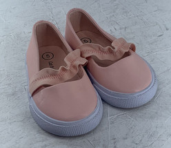 Cat &amp; Jack Lot Of 2 Toddler Size 5 Shoes Pink Slip On Sneakers White San... - £13.16 GBP