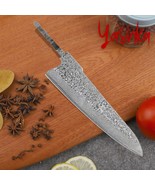 Chef Knife Blank Blade Custom Knife Billet DIY Gyuto Knives Craft Supplies Tool - $54.55