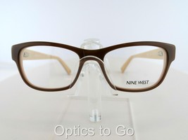 Nine West Nw 5069 (250) Brown Cream 49-16-135 Petite Eyeglass Frame - £14.90 GBP