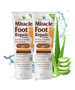 Miracle Foot Repair Cream (8 oz / 2 Pack) Repairs Dry Cracked Heels and ... - $42.97