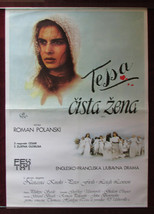 1979 Original Movie Poster Tess Fest Roman Polanski Kinski Hardy USA Drama - £27.17 GBP