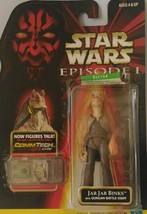 Star Wars: Jar Jar Binks With Gungan Battle Staff - $571.18 MXN