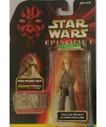 Star Wars: Jar Jar Binks With Gungan Battle Staff - $571.18 MXN