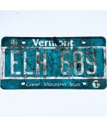  United States Vermont Green Mountain Truck License Plate ELH 689 - £20.46 GBP