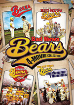 Bad News Bears 4-Movie Collection (DVD, 2017) Walter Matthau Tatum O&#39;Neal NEW - $12.93